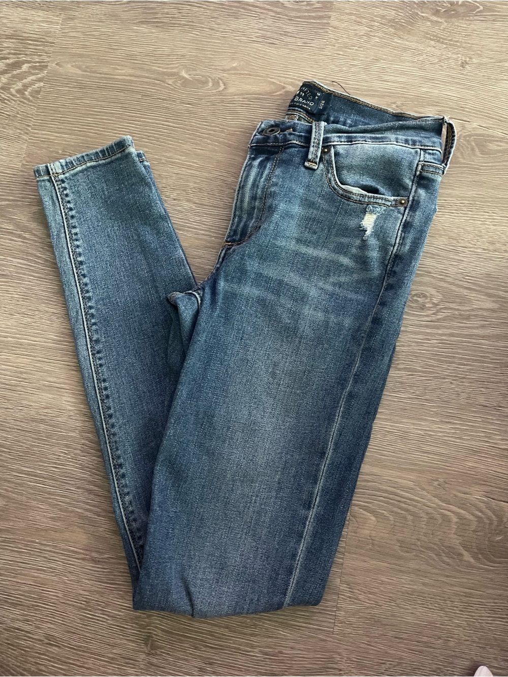 Lucky Brand Women's Skinny Jeans - Faded Blue Denim